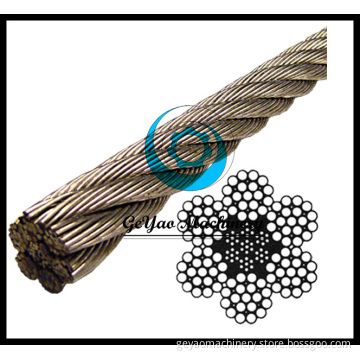 Stainless Steel Wire Rope 304 IWRC- 6x19 Class (Lineal Foot)